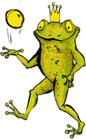 Illustration: Der Froschkönig